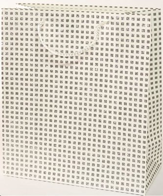 Torebka prezentowa M kwdraty 0277-02