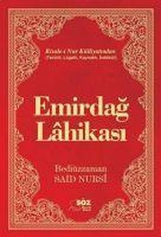 Emirdag Lahikasi Büyük Boy