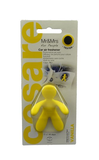 Mr&Mrs Cesare Vanilla (Yellow) vůně do auta