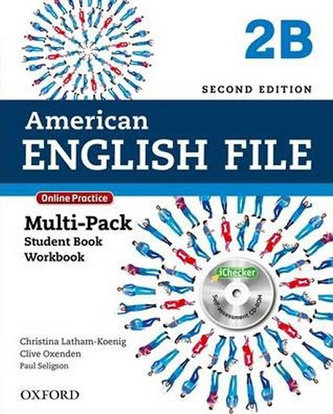 American English File 2 Multipack B+Onli