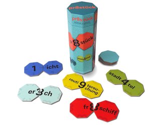 Prachtstück /Pr8stück. Das Memospiel mit der Zahl im Wort