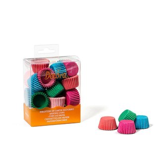 Košíčky na pralinky 200ks pastelové 27x17mm - Decora