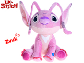 Lilo a Stitch - Angel plyšová 30cm sedící na baterie se zvukem 12m+