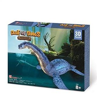 Puzzle 3D Świat Dinozaurów Plesiosaur 38