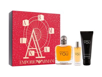 Giorgio Armani Emporio Armani toaletní voda 100 ml + sprchový gel 75 ml + toaletní voda 15 ml