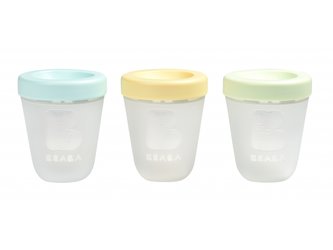 Kelímky na jídlo silikonové Spring