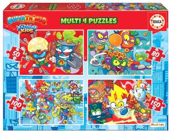 Puzzle 50+80+100+150 Super Things G3