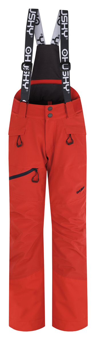 Dětské lyžařské kalhoty Gilep Kids red - 140