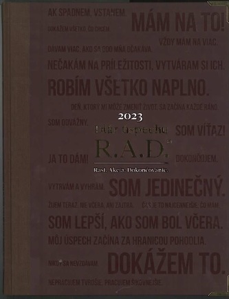 Diár úspechu 2023 (hnedý)