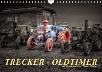 Trecker - Oldtimer (Wandkalender 2023 DIN A4 quer)