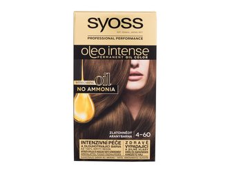 Syoss Oleo Intense Barva na vlasy Permanent Oil Color 50 ml 4-60 Gold Brown pro ženy