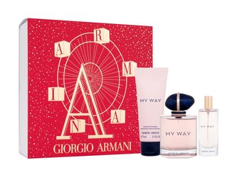 Giorgio Armani My Way parfémovaná voda 90 ml + tělové mléko 75 ml + parfémovaná voda 15 ml