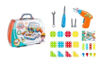 Układanka 3D Zestaw narzędzi w walizce