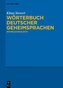 Wörterbuch deutscher Geheimsprachen