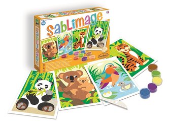 Sablimage: Pískové obrázky - Ohrožená zvířata