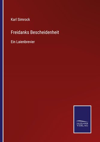 Freidanks Bescheidenheit