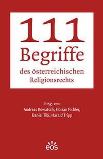 111 Begriffe des österreichischen Religionsrechts