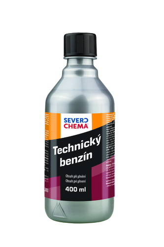 Benzín technický 400 ml v plastovém obalu