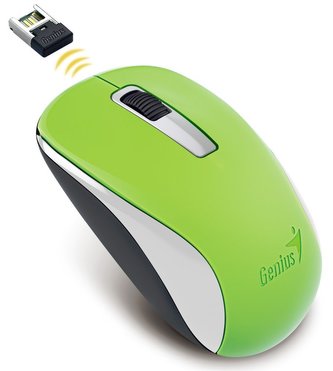 GENIUS NX-7005/ 1200 dpi/ Blue-Eye senzor/ bezdrátová/ zelená