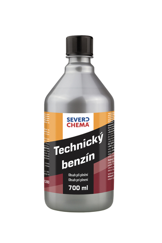 Benzín technický 700 ml v plastovém obalu