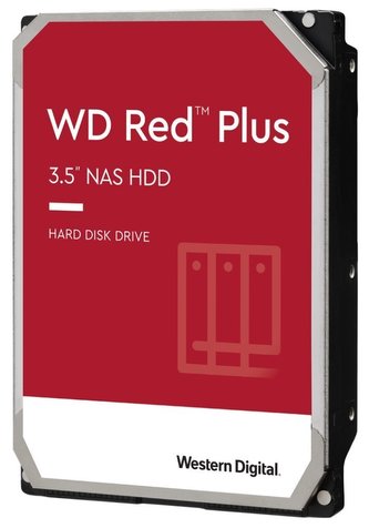 WD RED PLUS 4TB / WD40EFPX / SATA III/  Interní 3,5"/ 5400rpm / 256MB
