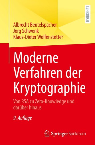 Moderne Verfahren der Kryptographie
