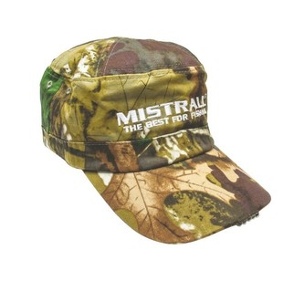 Kšiltovka se světlem vzor tmavé listí