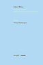 Robert Walser Kritische Ausgabe sämtlicher Drucke und Manuskripte... / Kleine Dichtungen