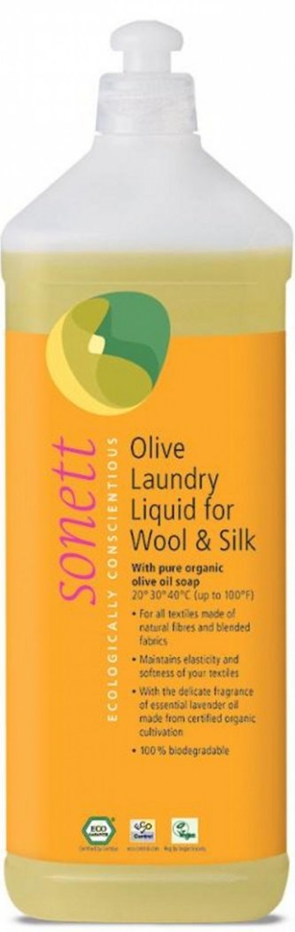 Sonett Olivový prací gel na vlnu a hedvábí 1 l