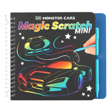Škrabací sešit Monster Cars Magic, Bloček + škrabátko