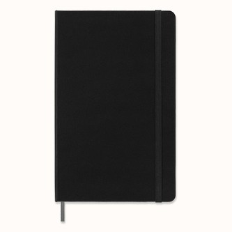 Moleskine Smart zápisník Moleskine tvrdý linkovaný černý L