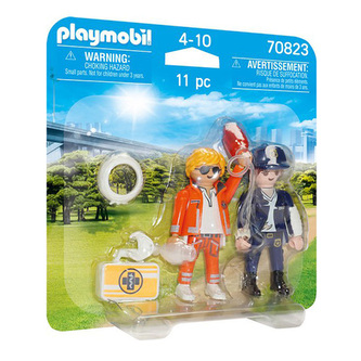 DUOPACK DOCTOR AND POLICE OFFICER 70823