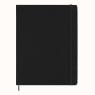 Moleskine Smart zápisník Moleskine tvrdý linkovaný černý XL