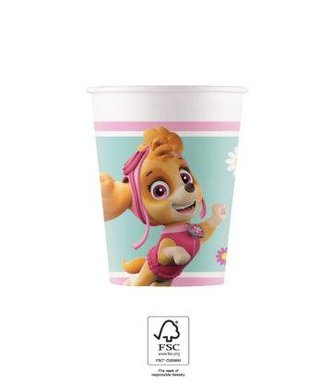 Papírové kelímky 200ml Paw Patrol - Procos