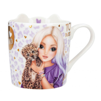 Hrneček Top Model, Zlato-fialový, June, 300 ml