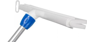 Stěrka na podlahu HACCP 55 cm bílá guma