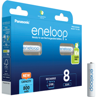 Baterie PANASONIC-ENELOOP HR03 AAA 4MCCE/8BE