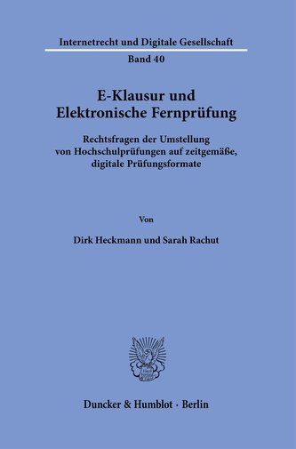 E-Klausur und Elektronische Fernprüfung.