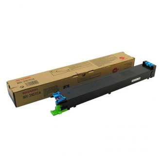 Sharp originální toner MX-31GTCA, cyan, 15000str., Sharp MX 2301N, 2600N, 3100N, 4100N, 4101N, 5000N, 5001N
