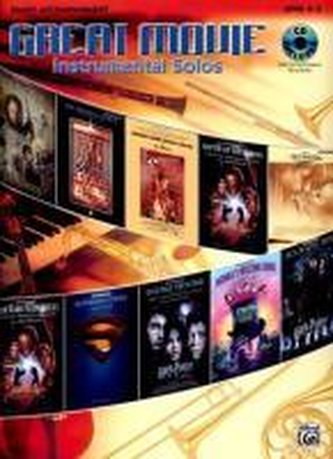 Great Movie Instrumental Solos: Piano Acc., Book & CD