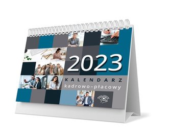 Kalendarz kadrowo-płacowy 2023 biurkowy