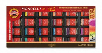 Koh-i-noor souprava akvarelových barev uměleckých 24 kk