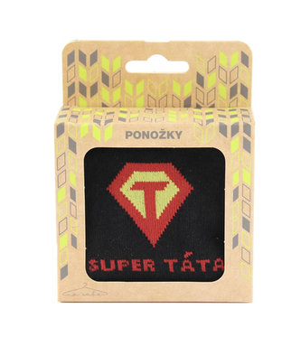 Ponožky Super táta - Na sebe