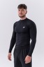 Pánské tričko Long-Sleeve Active Black - NEBBIA - Velikost: L
