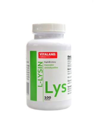Vitaland - L-Lysin 100 kapslí