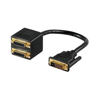 PREMIUMCORD Adapter DVI-D (24+1) male => 2x DVI-D (24+1) female