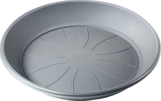 Miska Azalea - stříbrná 24 cm