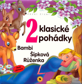 2 Klasické pohádky Bambi Šípková Růženka