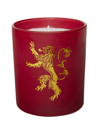 Skleněná svíčka Game of Thrones - Lannister