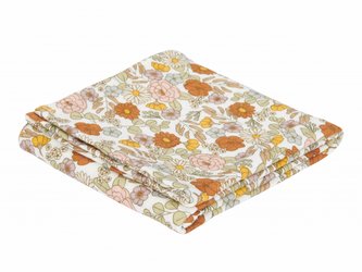 Osuška 120x120 cm Vintage Kytičky